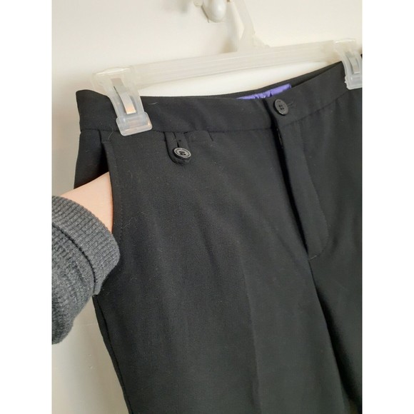 NWT NYDJ Lift Tuck Marilyn Pants Sz 2P Black Shaping Straight Leg SOLD ON EBAY - Picture 4 of 11